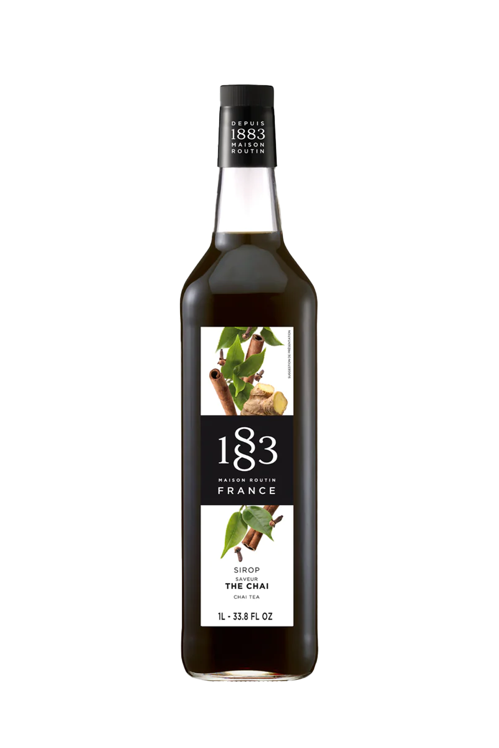 1883 Coffee Syrup - Chai Syrup - 2 x 1 L Bottle Pack