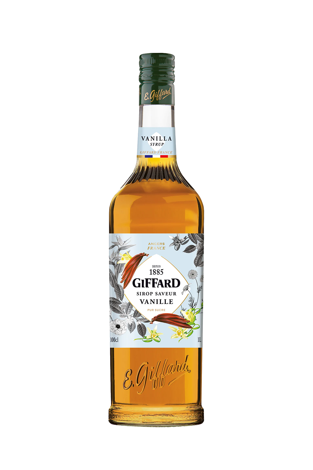 Giffard Syrups - Vanilla Syrup - 2 x 1 L Bottle Pack